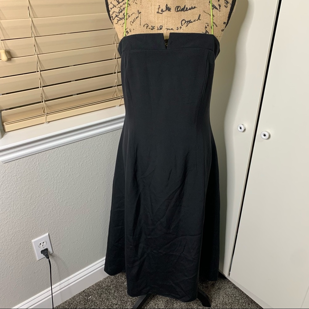 Flores & Flores Spaghetti Strap Midi Dress